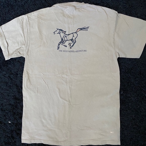 retro muir trail ranch light brown tee - Picture 2 of 2
